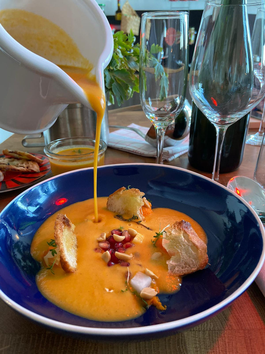 Möhren-Ingwer-Suppe