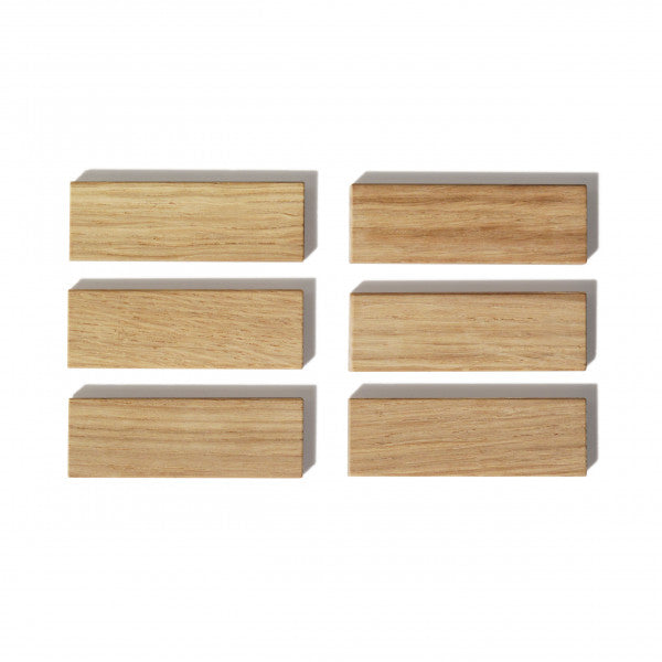Holzmagnete Words 6er Set