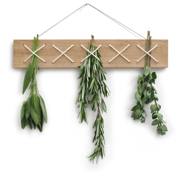 Kraeutertrockner CrissCross Eichenholz