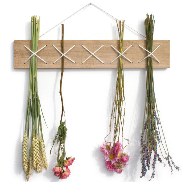 Kraeutertrockner CrissCross Eichenholz