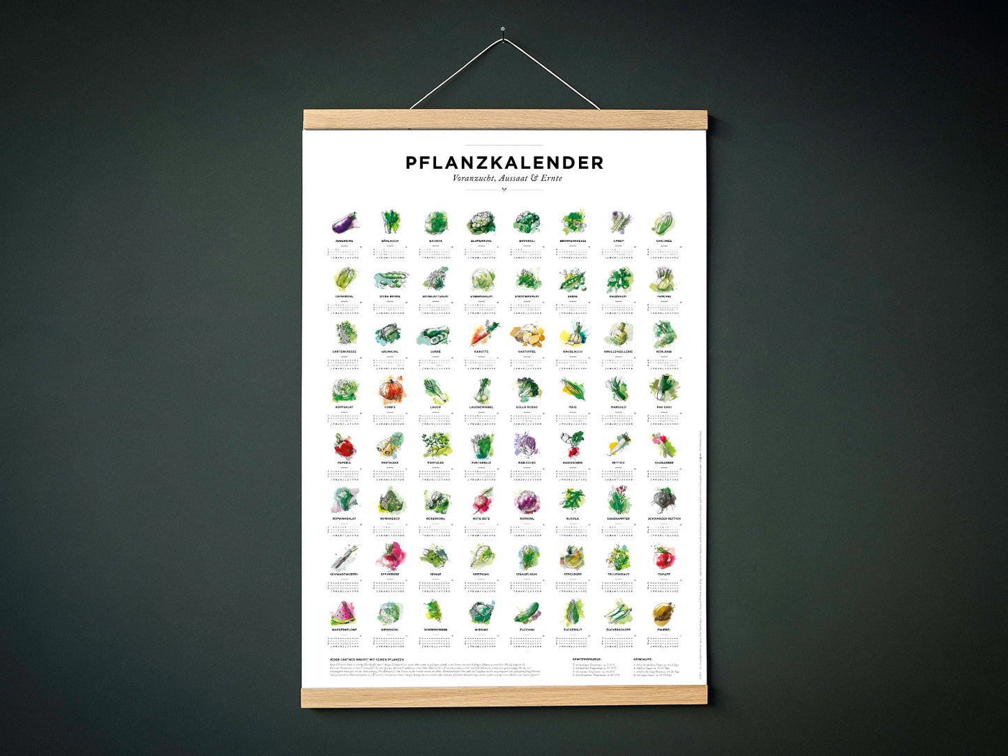 Pflanzkalender Rahmen