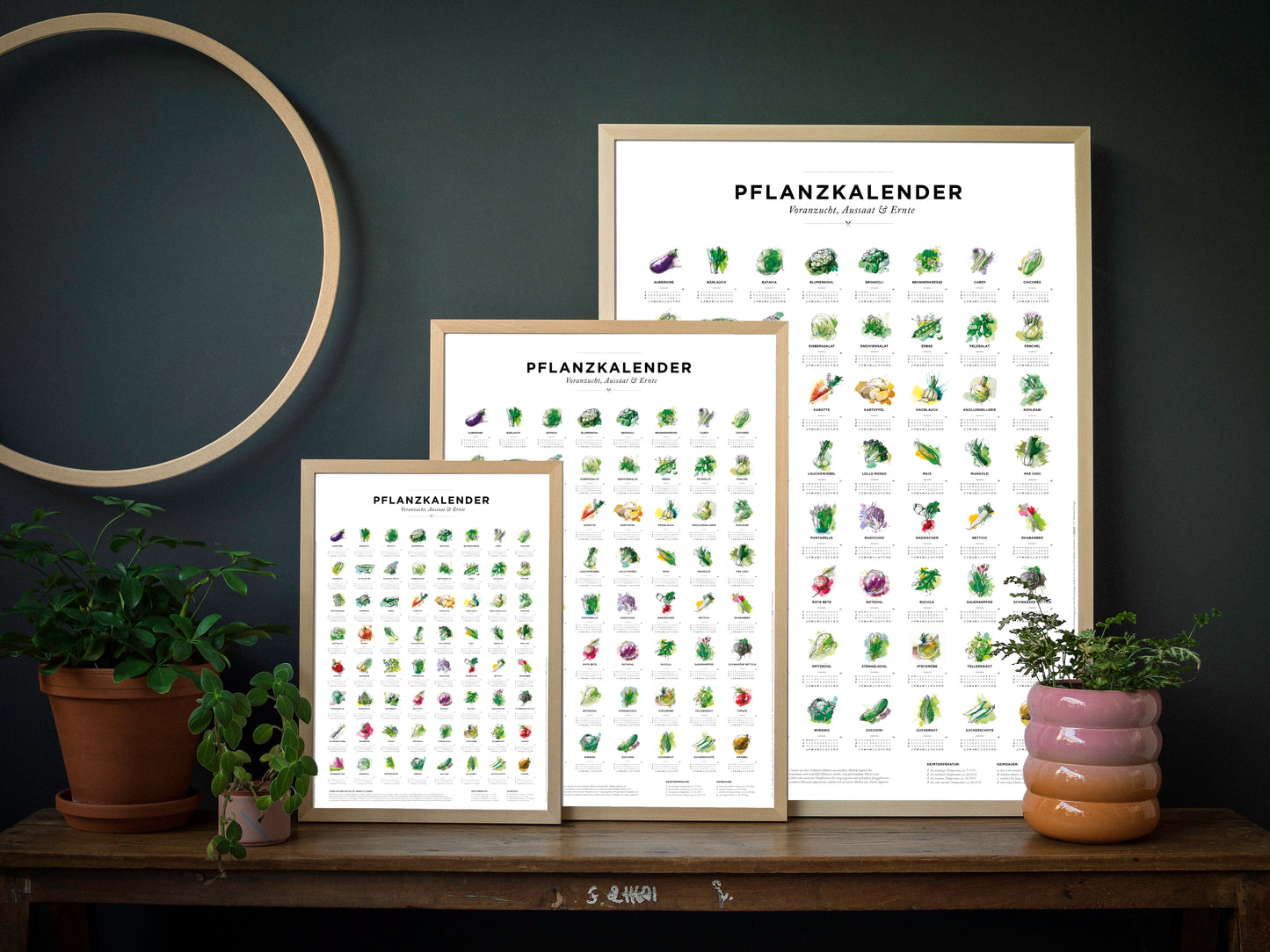 Pflanzkalender Rahmen