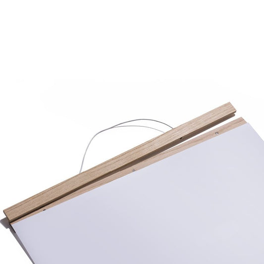 Posterleiste A2 Eichenholz 42 cm