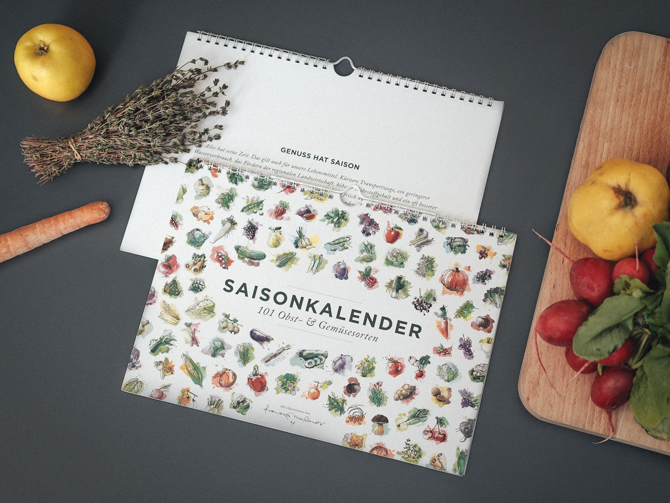 Saisonkalender für Obst und Gemüse